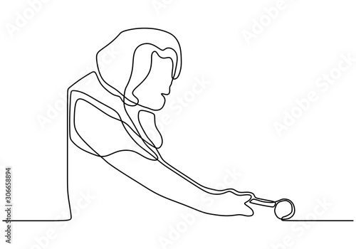 Continuous one line drawing...