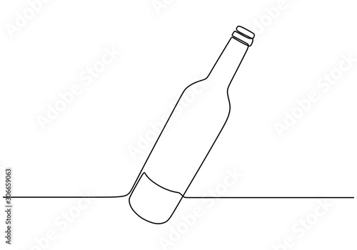 Continuous one line drawing...