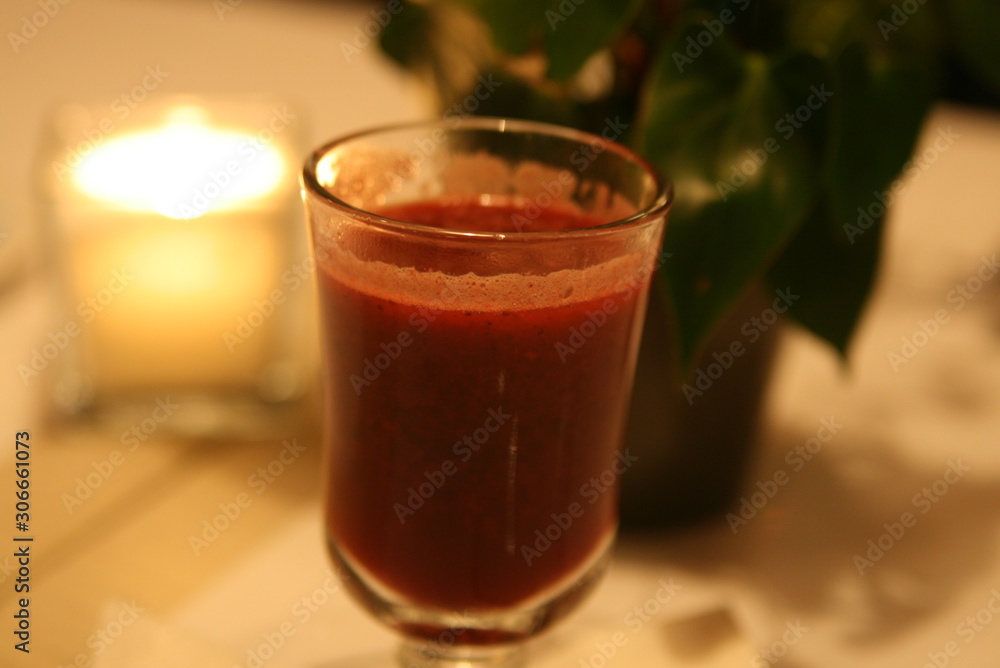 hot berry drink, juice, mulled wine