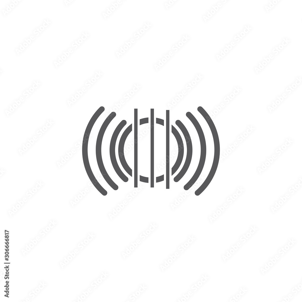 Guitar Wave Logo Template vector symbol Guitar Wave Logo Template vector symbol