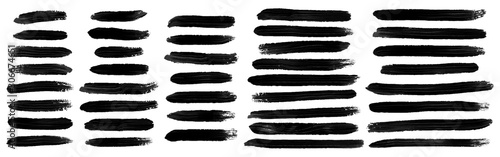 brush stroke. brush stroke vector. brush stroke vector set.