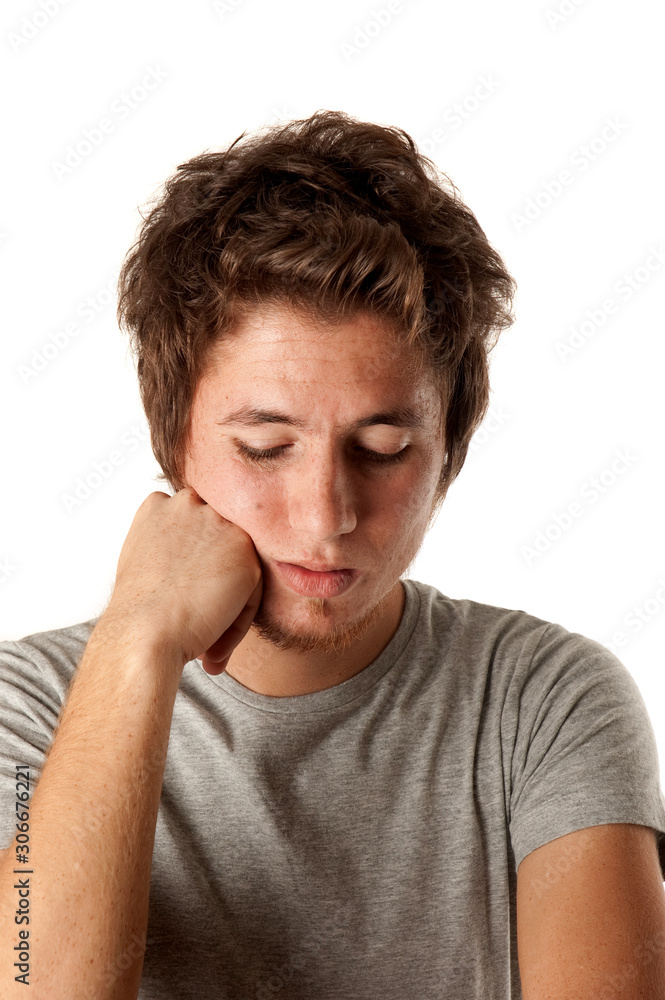 Young man With Different facial Expressions Young man With Different facial Expressions