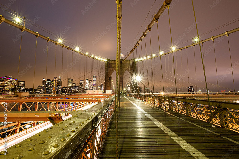 Obraz premium Brookly Bridge, Nowy Jork