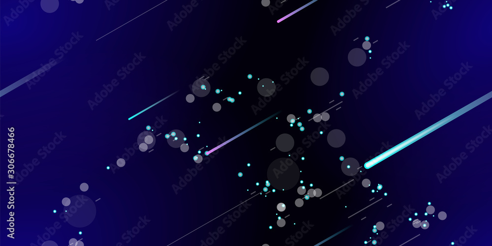 Fototapeta premium Fast Effect. Motion Neon. Seamless Pattern. Glitch