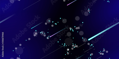 Fast Effect. Motion Neon. Seamless Pattern. Glitch