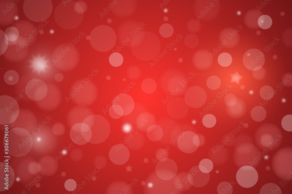 christmas red background with bokeh christmas red background with bokeh