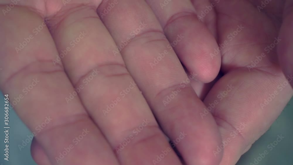 hands.palms and fingers of an adult man.close-up hands.palms and fingers of an adult man.close-up