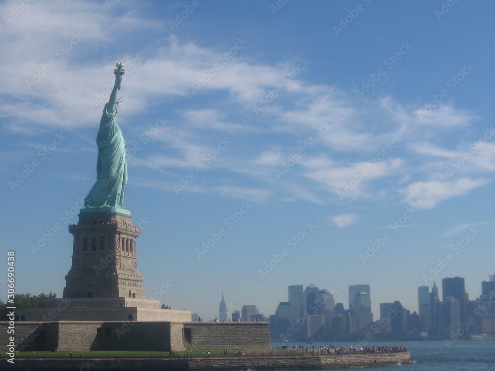Fototapeta premium Worlds most famous skyline