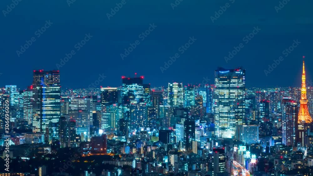 東京風景・タイムラプス 東京風景・タイムラプス