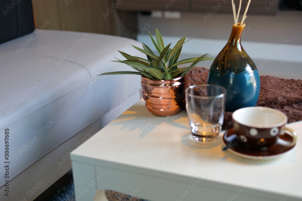 small vase on table decorated interior inside home living room small vase on table decorated interior inside home living room