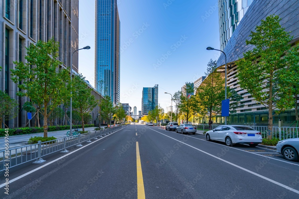 Modern building office building of urban street and financial district.. Modern building office building of urban street and financial district..