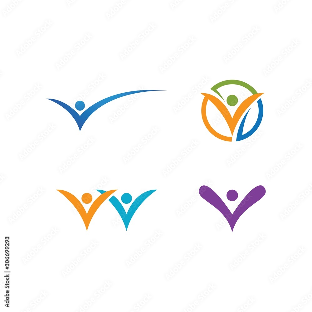 Naklejka premium Healthy Life Logo