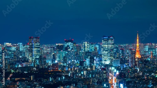Wallpaper Mural 東京風景・タイムラプス Torontodigital.ca