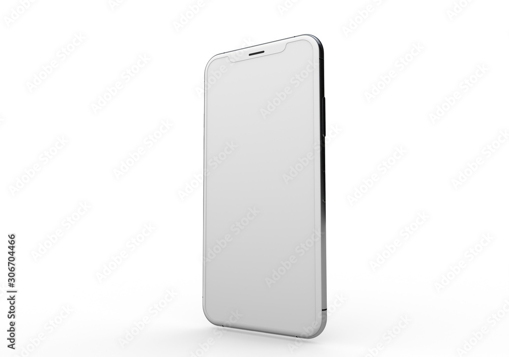 New realistic mobile phone smartphone mockup with blank screen. New realistic mobile phone smartphone mockup with blank screen.