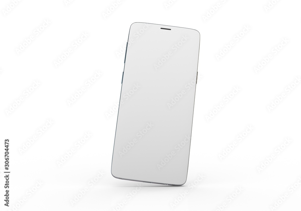 New realistic mobile phone smartphone mockup with blank screen. New realistic mobile phone smartphone mockup with blank screen.