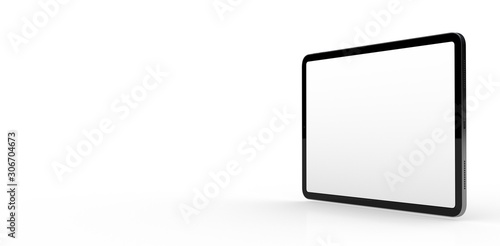 computer device mobile isolated background 3d