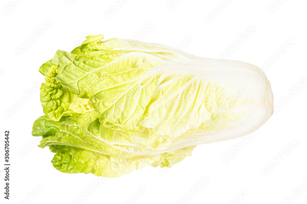 Fresh chinese cabbage on white background Fresh chinese cabbage on white background