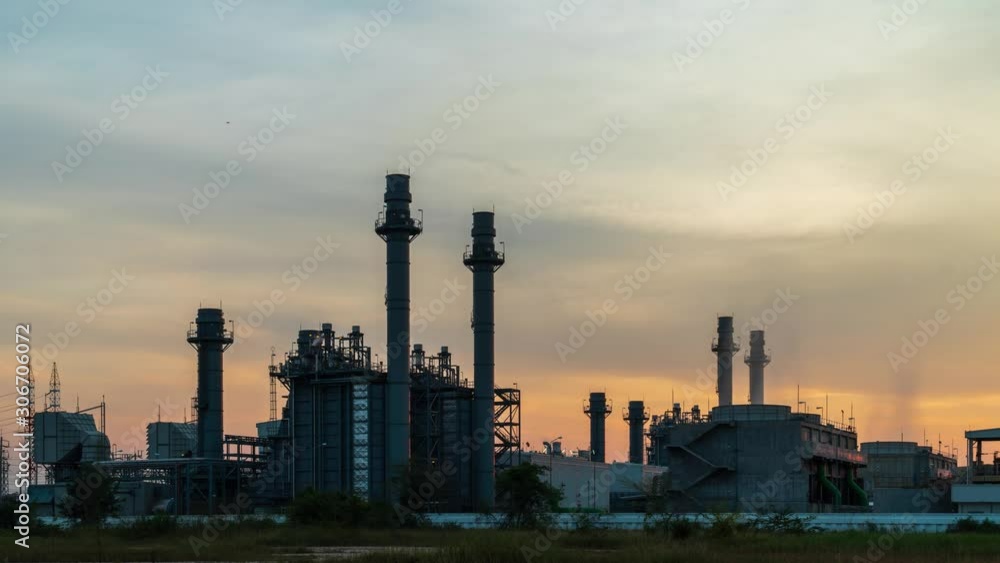 4k Time lapse Petrochemical plant. 4k Time lapse Petrochemical plant.