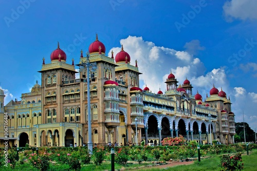 Mysore palace - Indian Palace : A historical palace and royal residence located within the Old Fort area of Mysore(Mysuru)