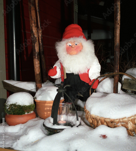 Santa greets you