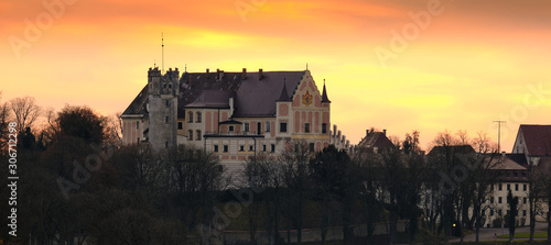 Castle at sunrise