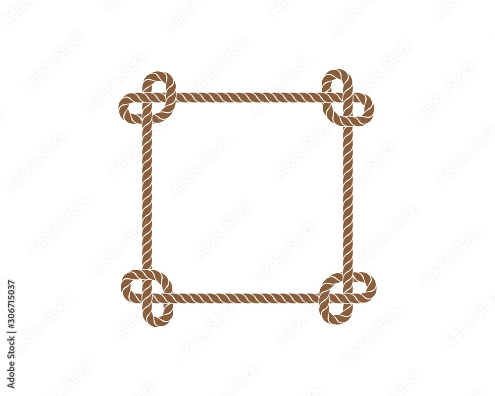 rope border vector illustration design rope border vector illustration design