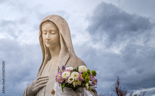  statue of The Blessd Virgin Mary