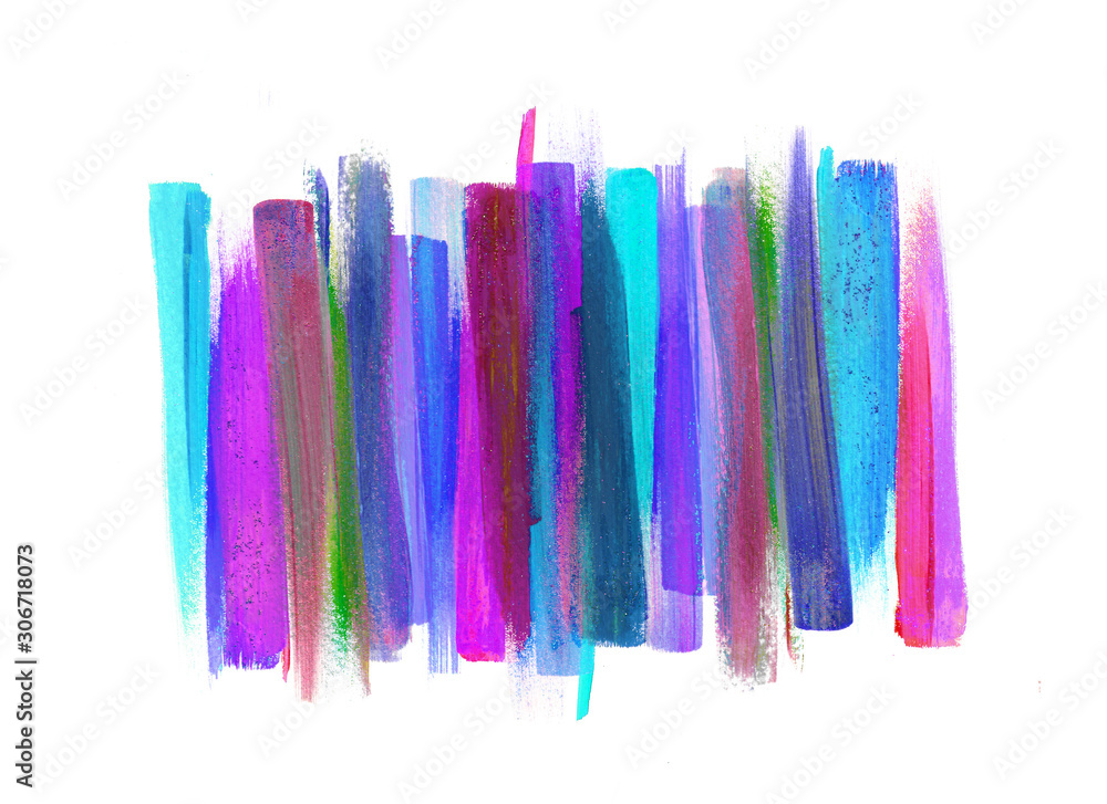 Fototapeta premium Abstract brush stroke background.