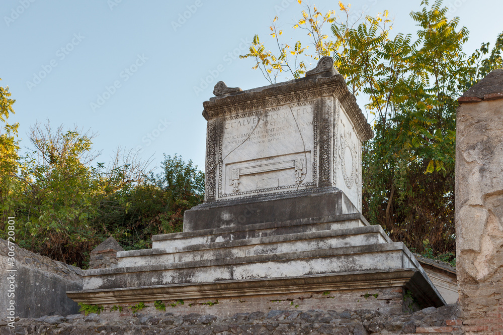 Pompei or Pompeii ruins. Pompei or Pompeii ruins.