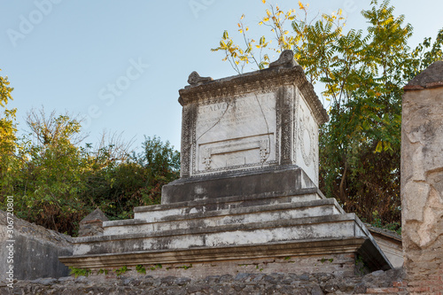 Pompei or Pompeii ruins.