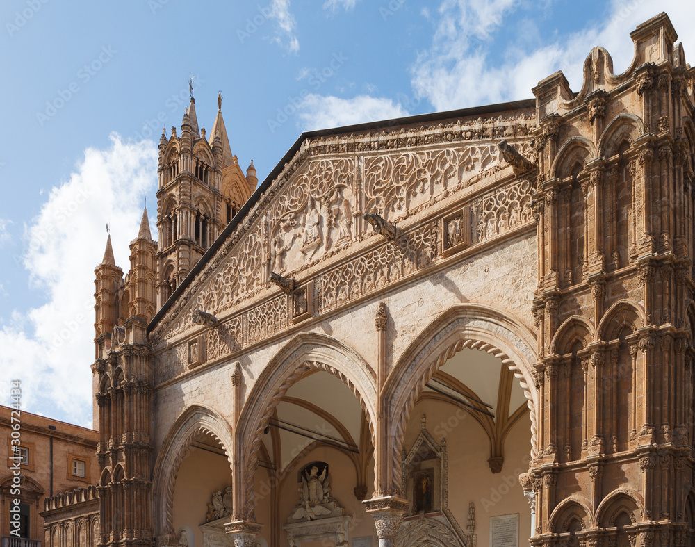 South portico of cathedral of Palermo
