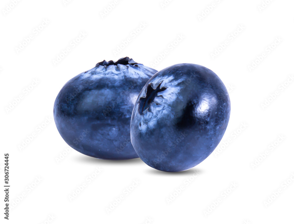 Obraz premium blueberry ,blueberries fruit isolated on white background