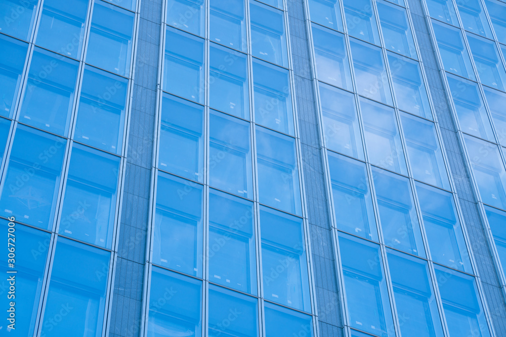 underside panoramic and perspective view to steel blue glass high rise building skyscrapers, business concept of successful industrial architecture underside panoramic and perspective view to steel blue glass high rise building skyscrapers, business concept of successful industrial architecture