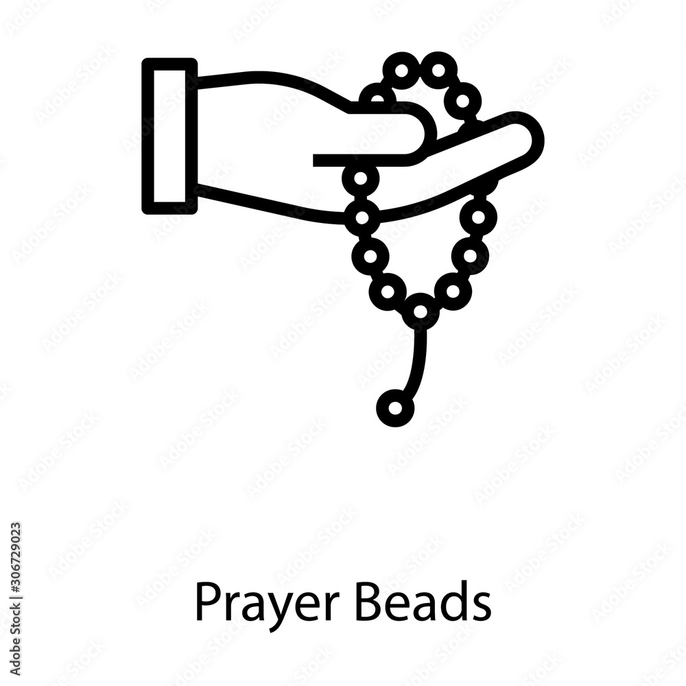  Prayer Beads Vector