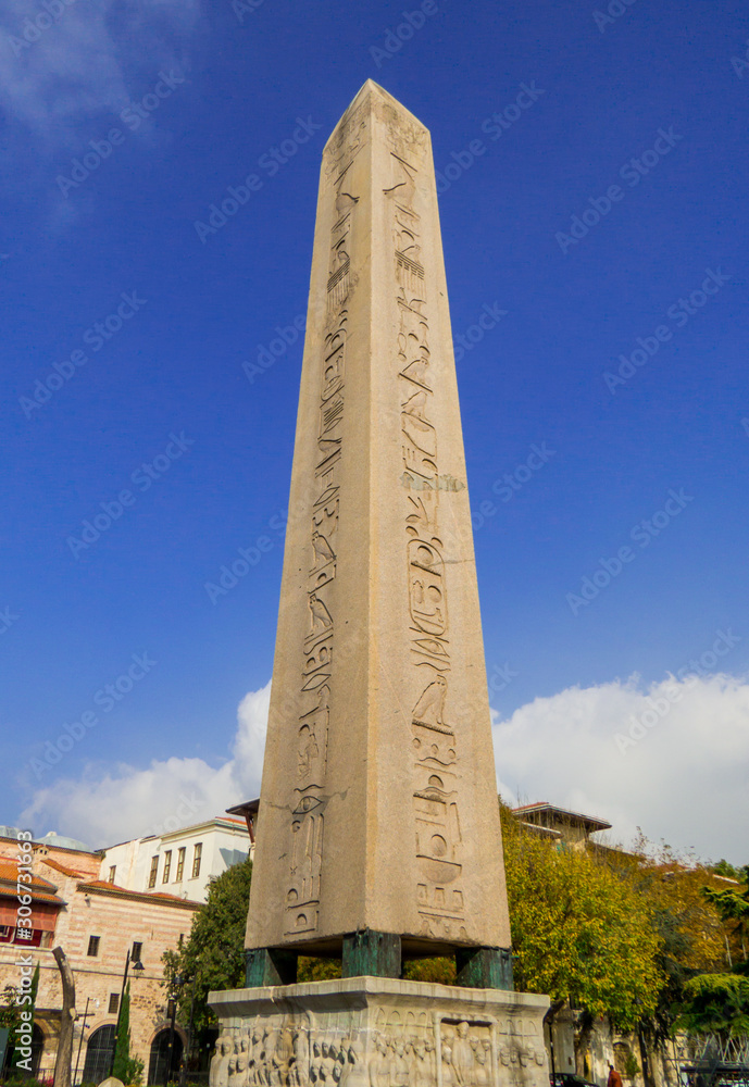 Obelisk of Theodosius, Hippodrome, Istanbul, Turkey