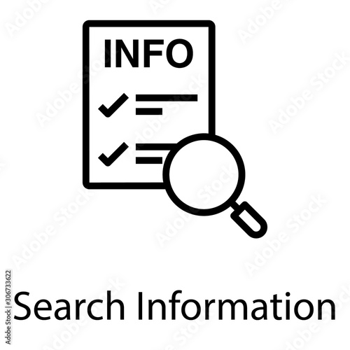  Search Information Vector