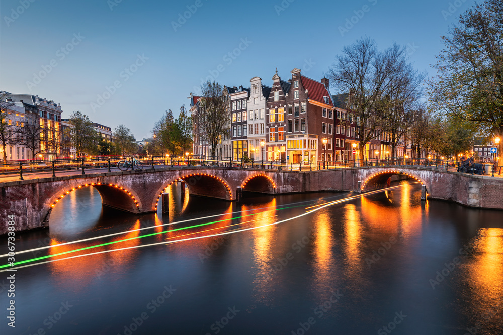 Amsterdam at Blue Hour