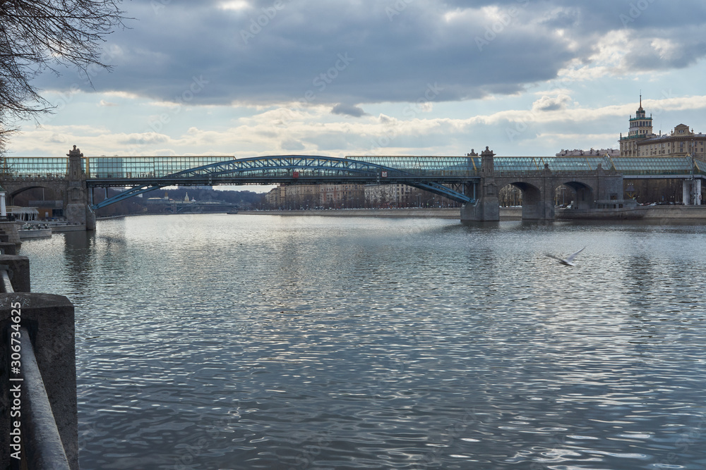 Fototapeta premium River bridge.