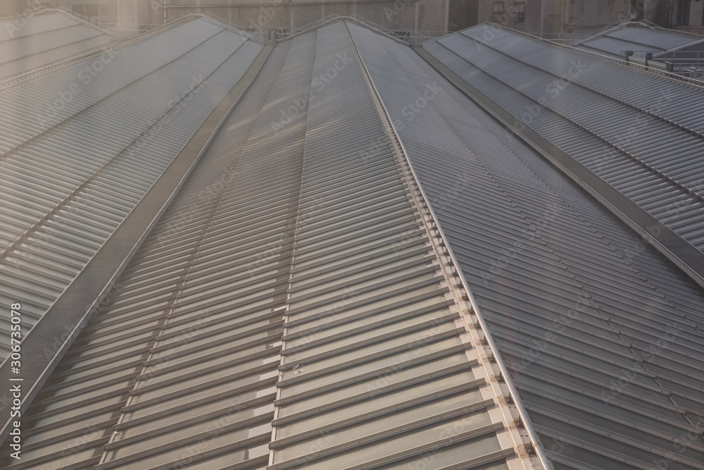 Fototapeta premium Clear Glass Roofing in Edinburgh, Scotland