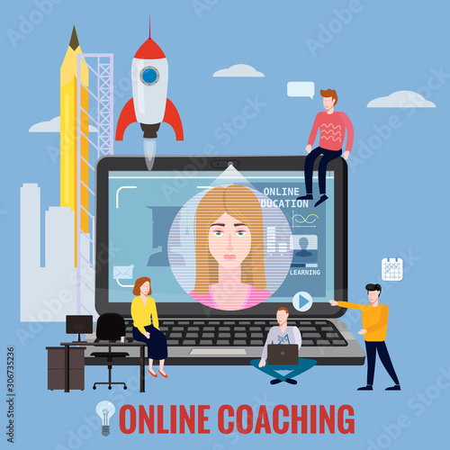 Online training coaching, education, workshops and courses.