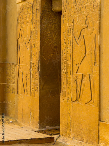 Funerary complex of Djoser and the Step Pyramid, Saqqara, south Cairo, Egypt photo