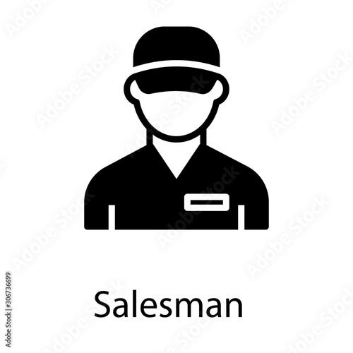  Male Salesman Avatar 