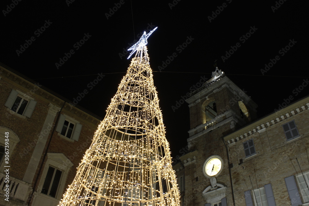 Fototapeta premium Luci natalizie