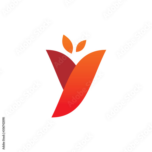 color y fruit logo design