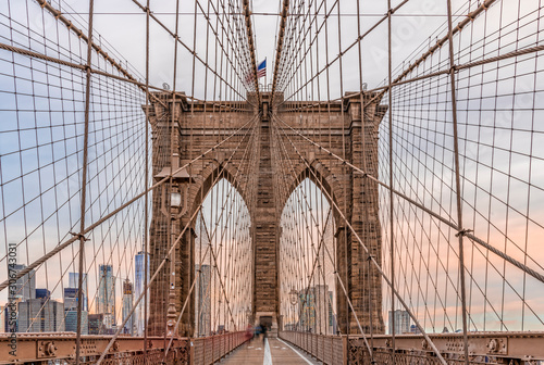 Fototapeta Most Brookliński  stunning-views-of-the-brooklyn-bridge-new-york-city