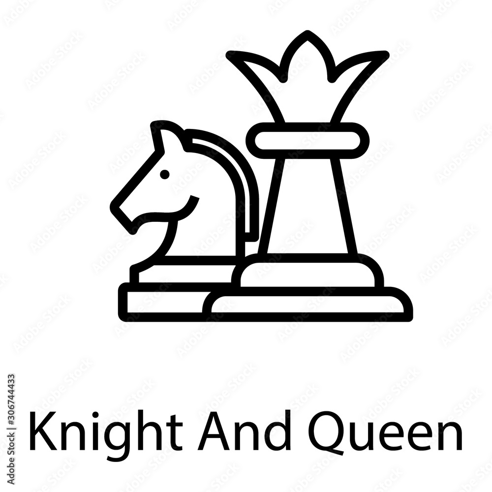 Knight And Queen Knight And Queen