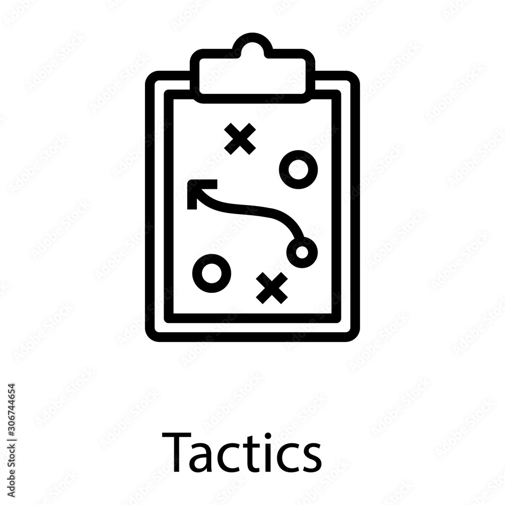 Tactics Line Vector Tactics Line Vector