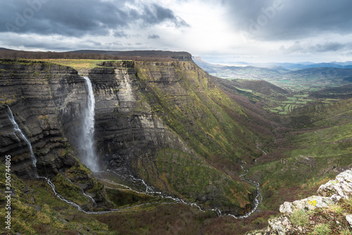 Salto del Nervion waterfall, North of Spain	 photo