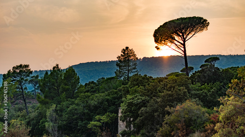 Foto Couché de soeil sainte maxime, varn France