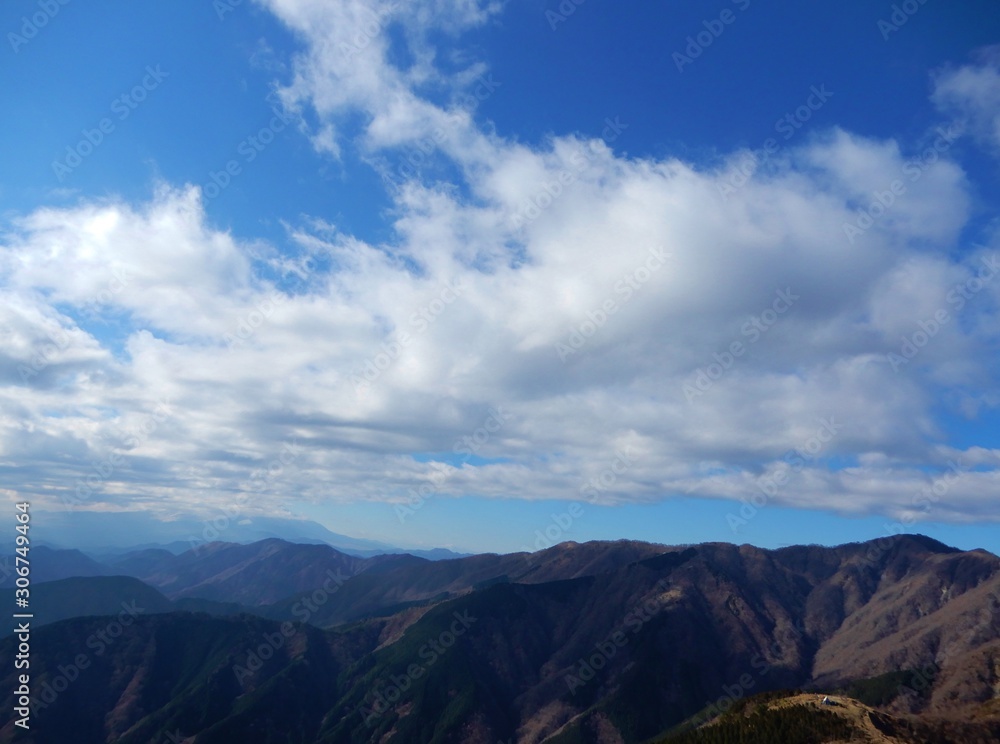 Fototapeta premium 三ノ塔からの景色